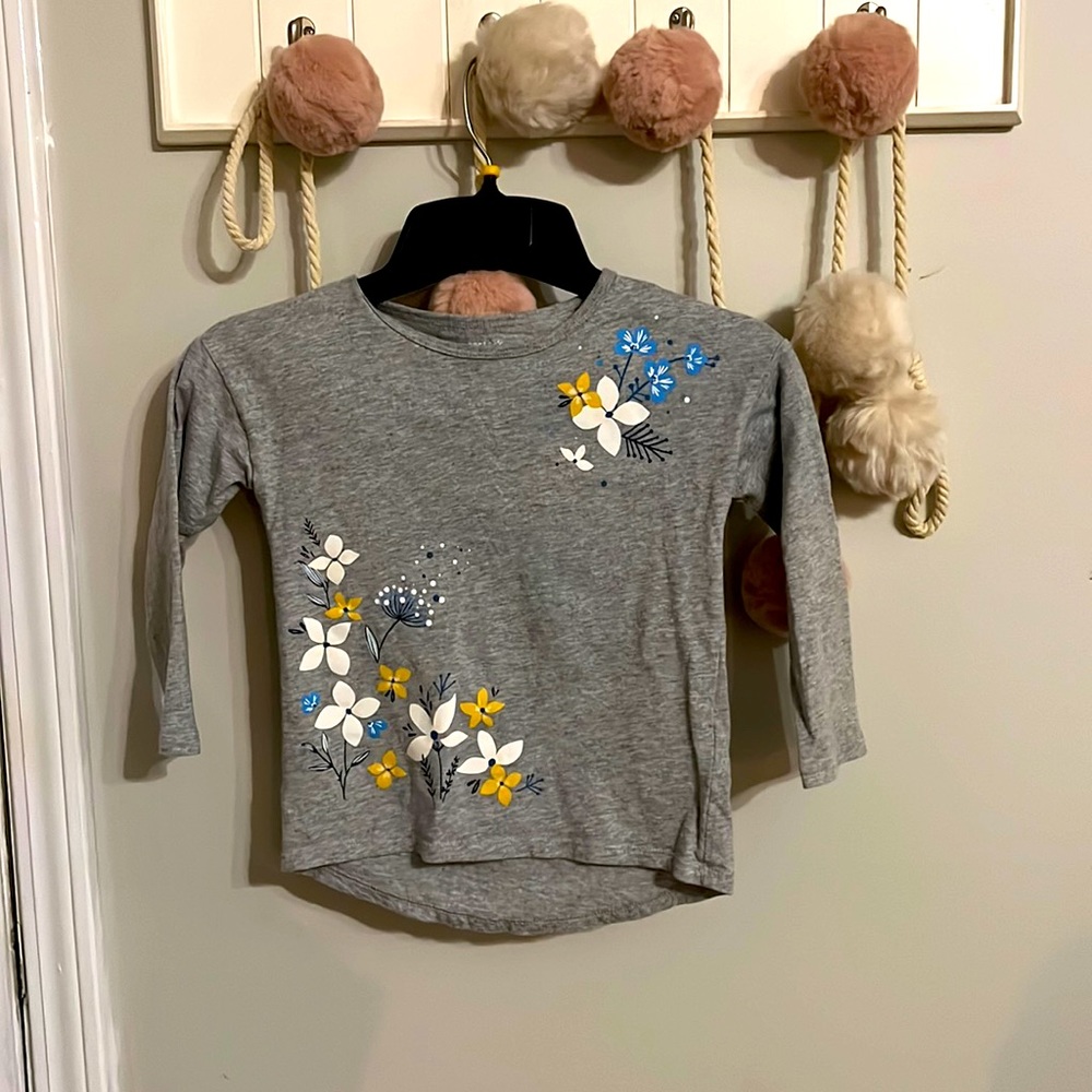 Carters Girls 4T Long Sleeve T-shirt